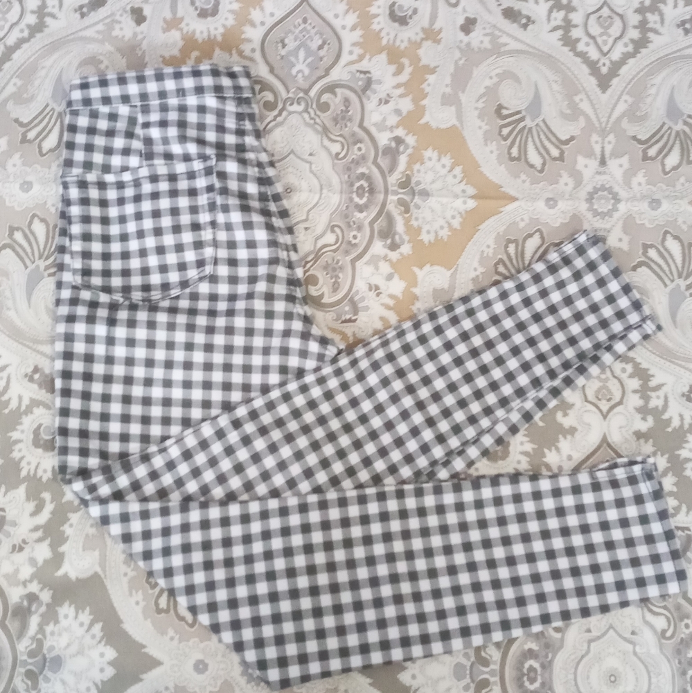 Gingham Pants